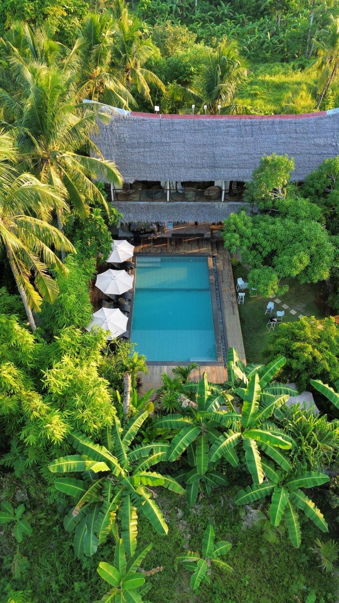 ג'נרל לונה The Hillside Resort Siargao מראה חיצוני תמונה